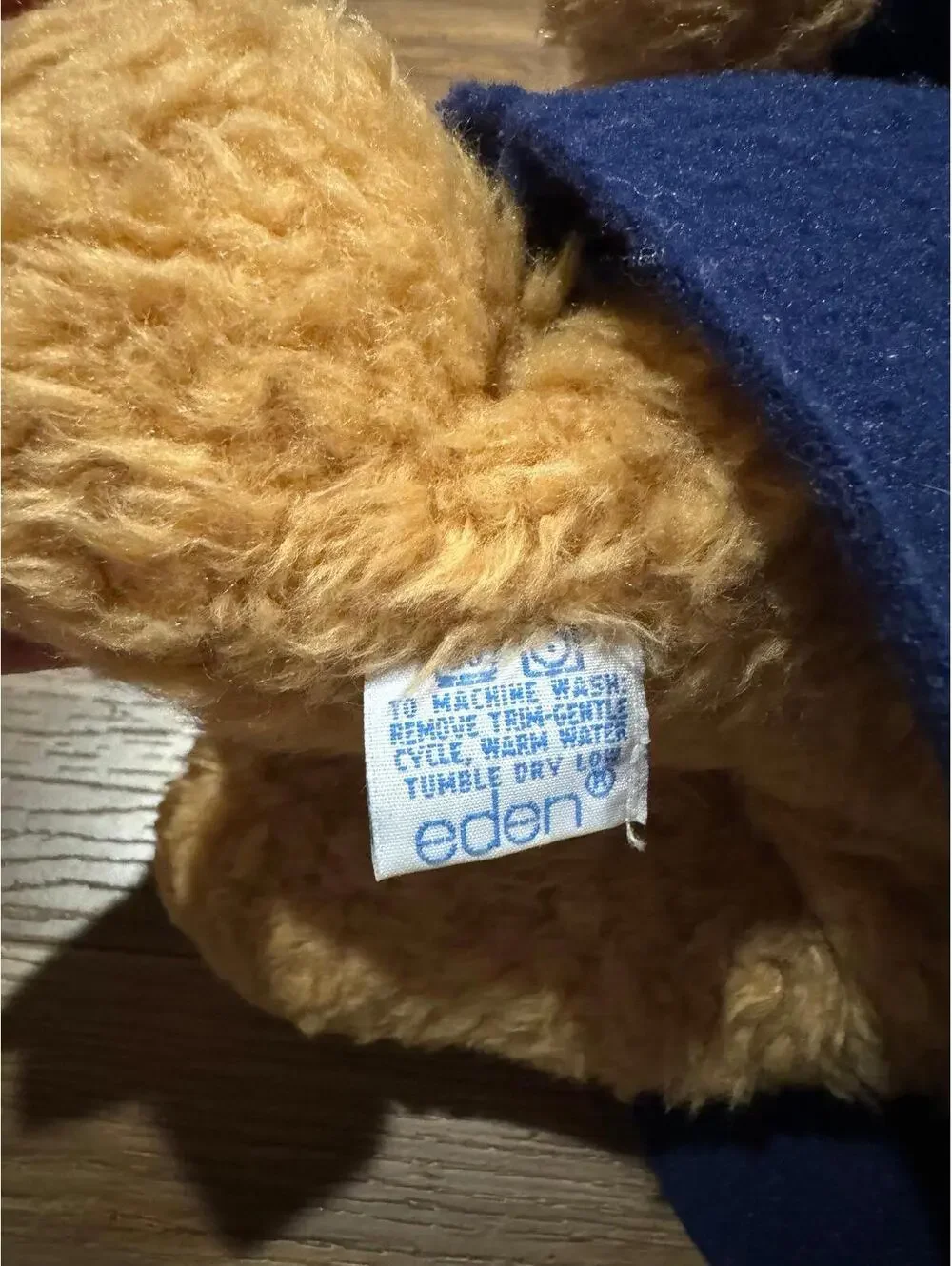 Paddington Bear Stuffed animal by Eden Toys 15”
